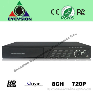 8CH H. 264 (720P) CCTV Security Camera DVR (EV-CH08-N1206B)